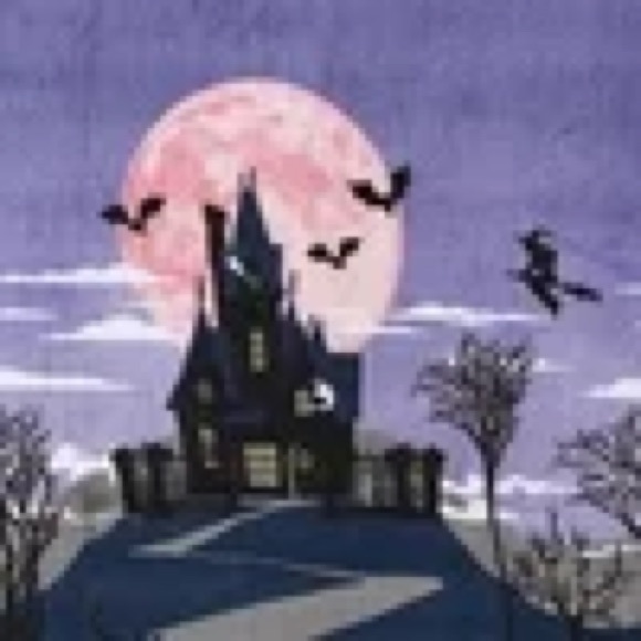 New Halloween Witch Town Throw Blanket - Picture 2 of 5